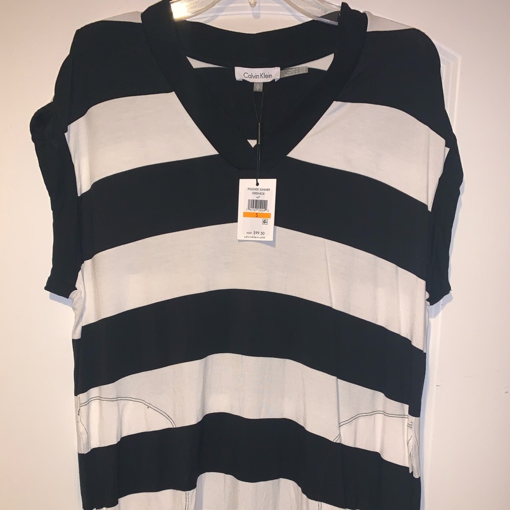 Calvin Klein oversized beach tunic